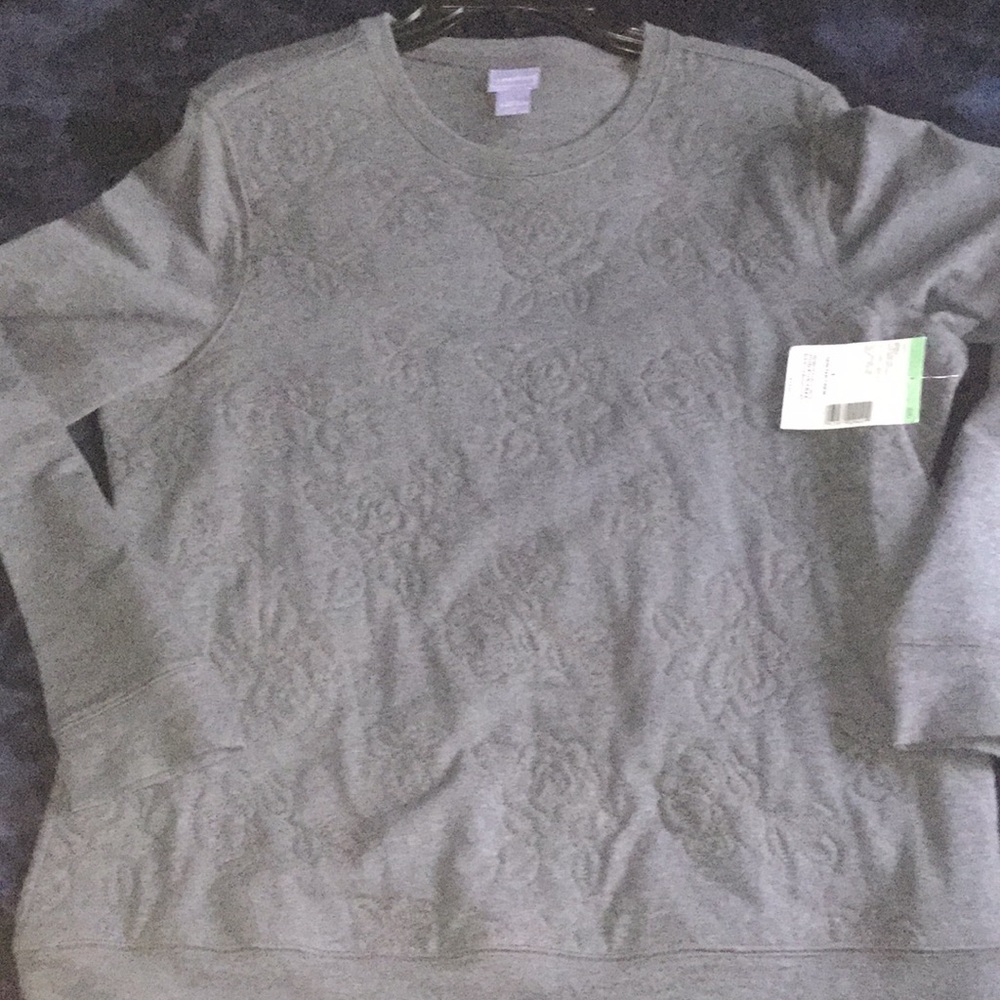 Quilted sweater